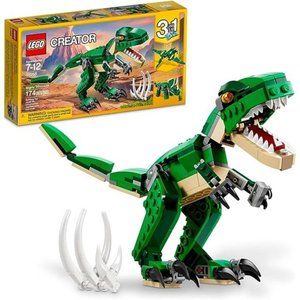 3 in 1 Mighty Dinosaur Toy, Transforms from T. rex to Triceratops to Pterodactyl